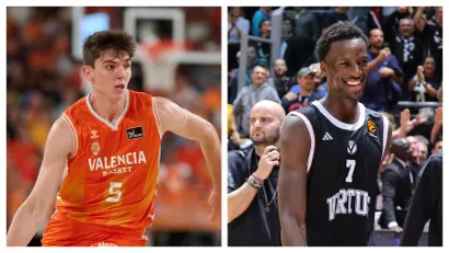 Serhio de Larea i Saliu Nijang (Foto: Guliver/Vicente Vidal, Guliver/Valentino Orsini)