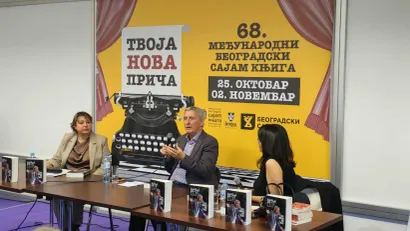 Svetislav Pešić na promociji knjige (©Mozzart Sport)
