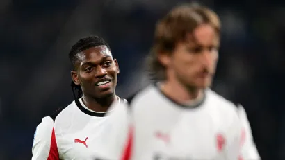 Leao i Modrić (©Reuters)