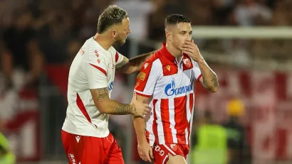 Zvezda sa "lažnom devetkom" u Novom Sadu