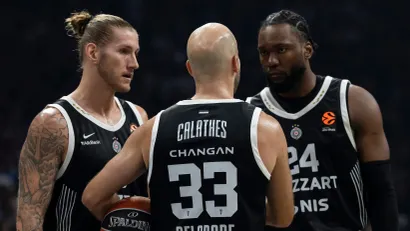 Košarkaši Partizan Mozzart Beta (©Star Sport)