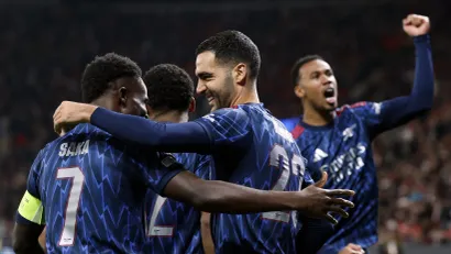 Slavlje fudbalera Arsenala (Reuters)