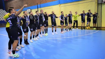 Rukometaši Partizana slave pobedu sa Grobarima (©Starsport)