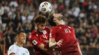 Nair Tiknizjan u dresu Jermenije (©Reuters)