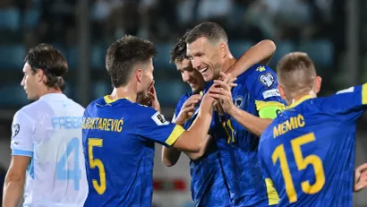 Fudbaleri Bosne i Hercegovine (©Reuters)