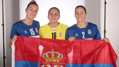 Anđela Janjušević, Jovana Risović i Sanja Radosavljević (©RSS)