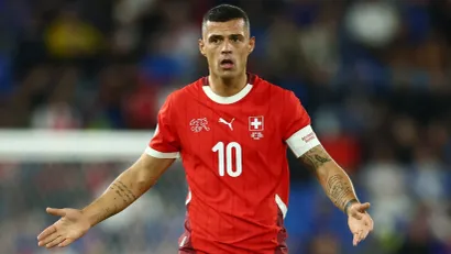 Granit Džaka (©Reuters)