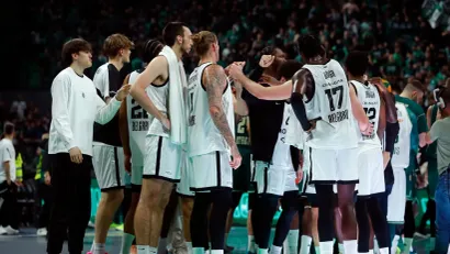 Košarkaši Partizan Mozzart Beta (©MN Press)