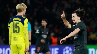 Vitinja slavi pogodak (©Reuters)