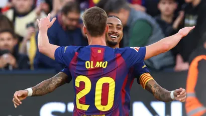 Rafinja Barsin energetski šok posle bruke u Londonu, Olmo je odveo na prvo mesto