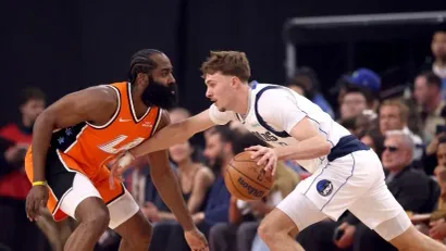 Kuper Fleg i Džejms Harden (AFP)