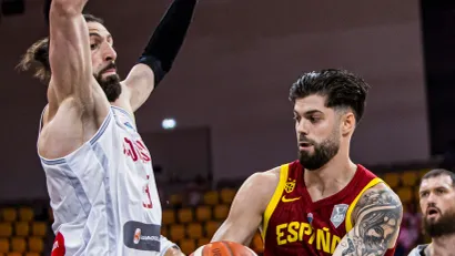 Santi Justa i Toko Šengelija (Foto: FIBA)