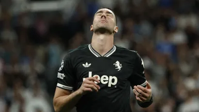 Dušan Vlahović (©Reuters)