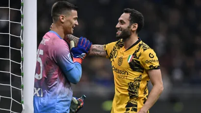 Filip Stanković i Hakan Čalhanoglu (Daniele Buffa/Guliver)