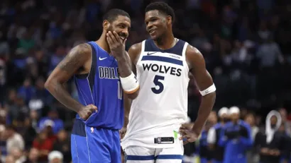 Kajri Irving i Entoni Edvards (©AFP)