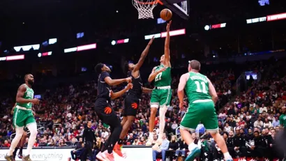 Detalj sa utakmice u Torontu (©AFP)