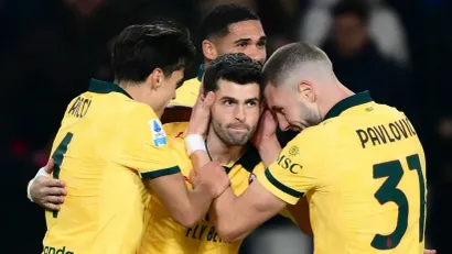 Slavlje fudbalera Milana (©AFP)