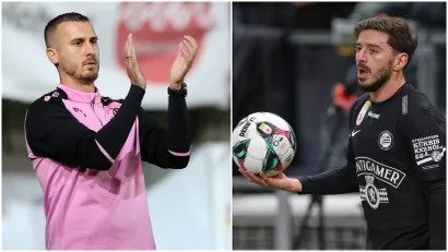 Luka Pavlović (levo) i Otar Kiteišvili (desno) (©Guliver/Rainerx)