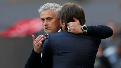 Žoze Murinjo i Antonio Konte (©Reuters)