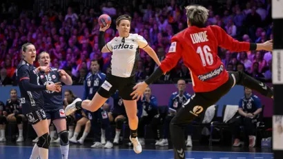 Katrin Lunde i Alina Grijsels (©AFP)