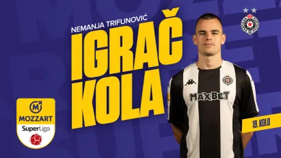 Najbolji igrač 19. kola Mozzart Bet Superlige: Trifa kao nekad u omladincima