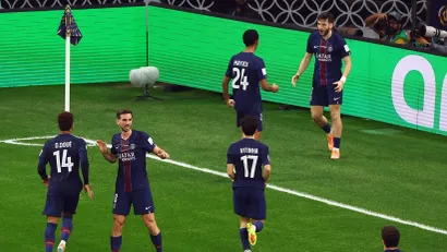 Slavlje posle Hvičinog gola (©Reuters)