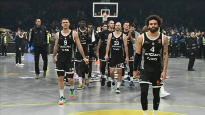 Košarkaši Partizan Mozzart Beta (MN Press)