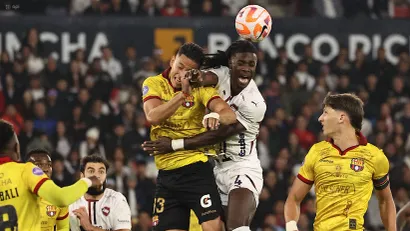 Detalj sa meča Barselone i LDU-a (©Guliver)