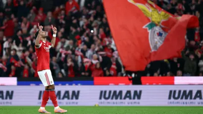 Vangelis Pavlidis slavi gol (©Reuters)