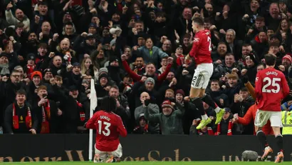 Slavlje fudbalera Junajteda (©Reuters)