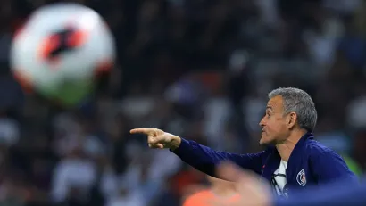 Luis Enrike (©Reuters)