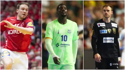 Simon Pitlik, Dika Mem i Matijas Gidsel (©AFP, ©Reuters)