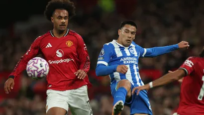 Detalj sa prošlog meča Mančester Junajteda i Brajtona (©Reuters)