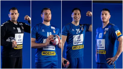 Dejan Milosavljev, Dragan Pešmalbek, Lazar Kukić i Mijajlo Marsenić (©Mozzart Sport/Rastko Šurdić)