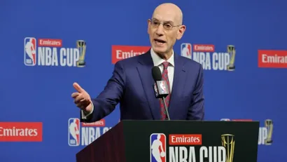 Adam Silver (©AFP)