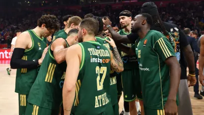 Košarkaši Panatinaikosa (©MN Press)