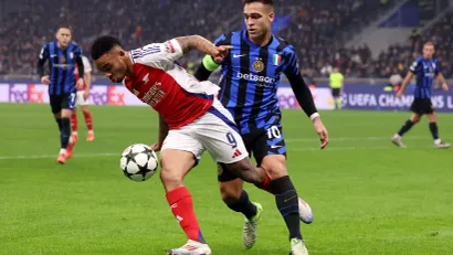 Gabrijel Žezus (Arsenal) i Lautaro Martinez (Inter)