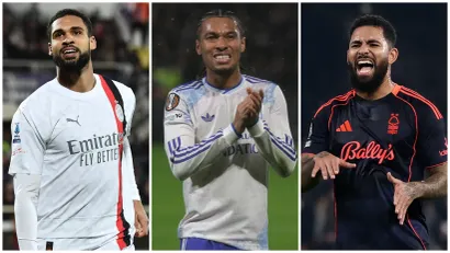 Ruben Loftus Čik, Bubakar Kamara, Daglas Luiz (©Reuters, AP Photo/Patrick Post)