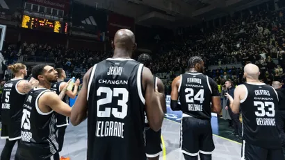 Košarkaši Partizan Mozzart Beta (©Star Sport)