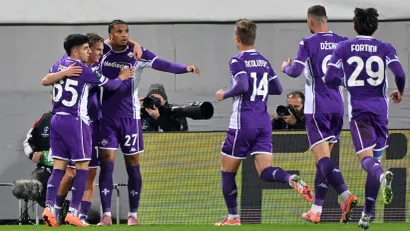 Igrači Fjorentine (©Reuters)