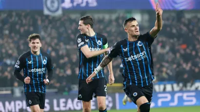 Slavlje Briža i Stankovića (Gulliver, ©AP Photo/Geert Vanden Wijngaert)