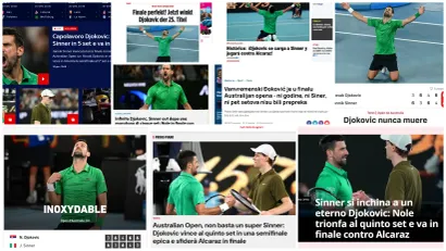 Naslovi stranih medija povodom Novakove pobede