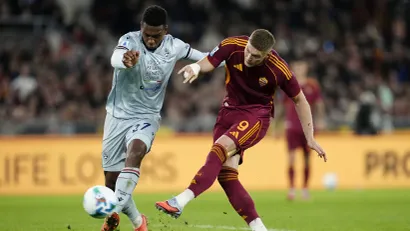 Detalj sa prošlog susreta Udinezea i Rome (©Reuters)