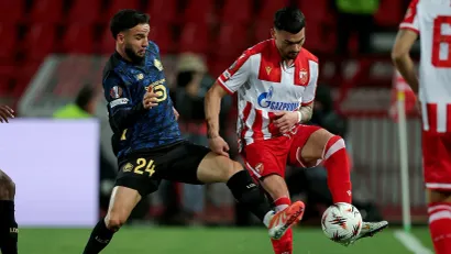 Detalj sa novembarskog susreta Lila i Crvene zvezde (©Reuters)