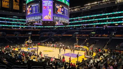 Detalj iz Crypto.com arene (©Mozzart Sport)