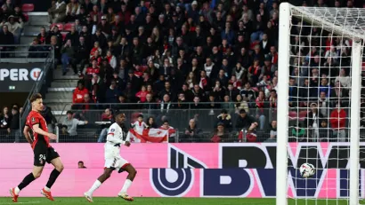 Gol Usmana Dembelea (PSŽ) na gostovanju Renu