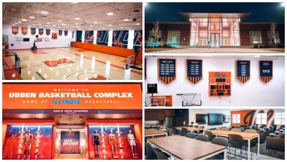 Uben košarkaški kompleks u Šampejnu (©fightingillini.com; ©Mozzart Sport/Nikola Mikić)