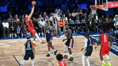 Detalj sa Ol-star utakmice (©AFP)