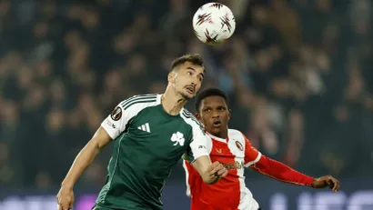 Filip Đuričić protiv Fajenorda (©Reuters)