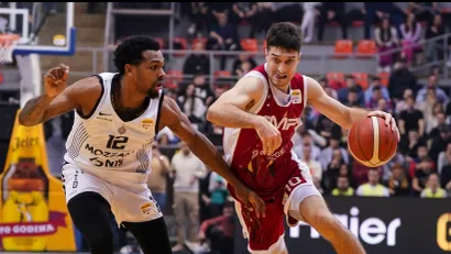 Lazar Stefanović i Sterling Brauna (Foto. Starsport)